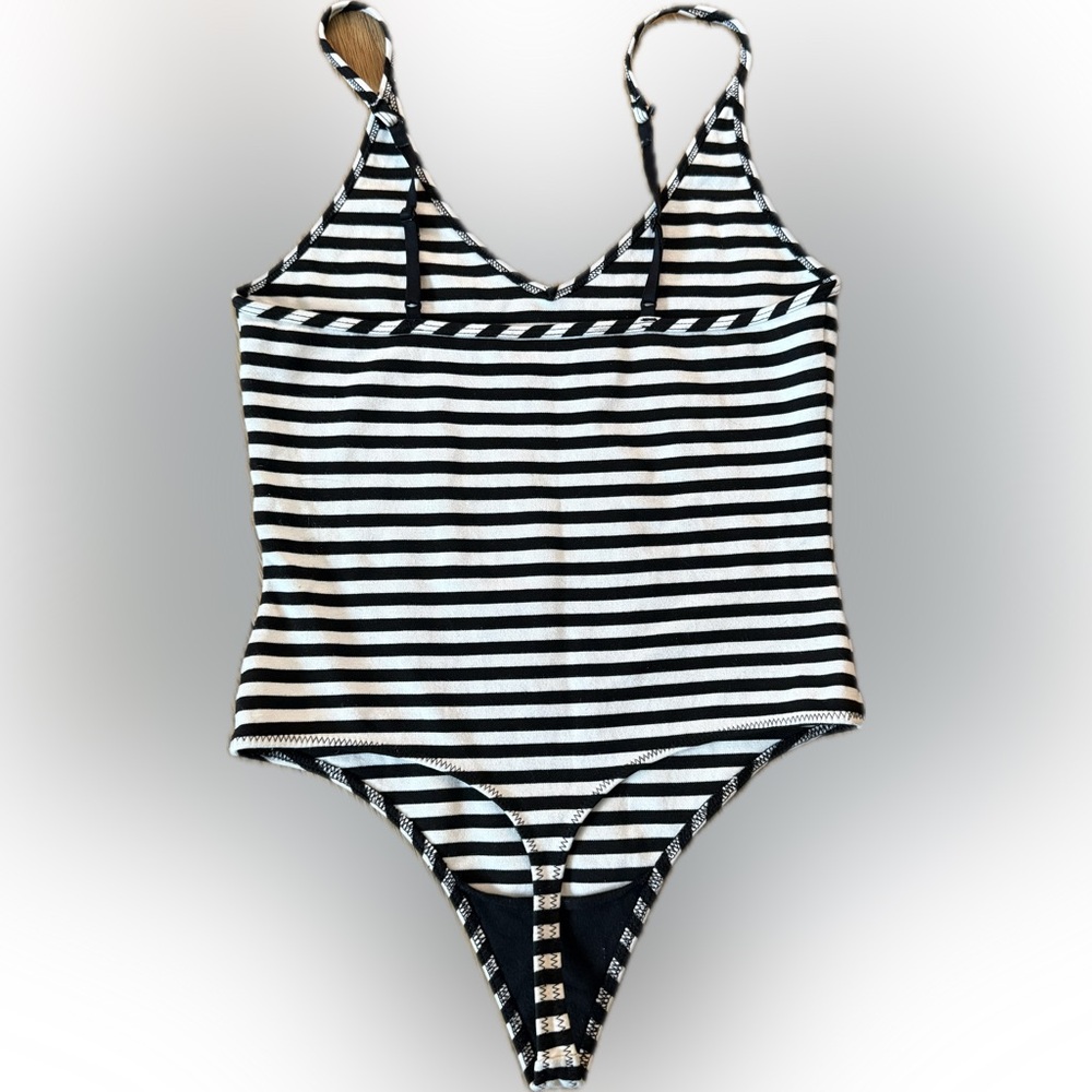 Sunday Best Striped Bodysuit - Picture 3 of 4